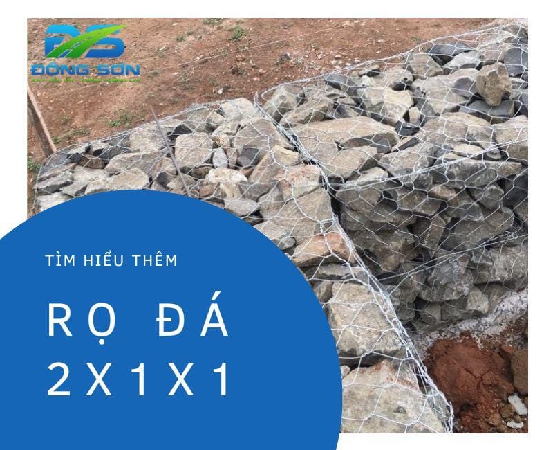 Sử dụng rọ đá gia cố mái dốc bãi rác để bảo vệ chống sạt lở và xói mòn